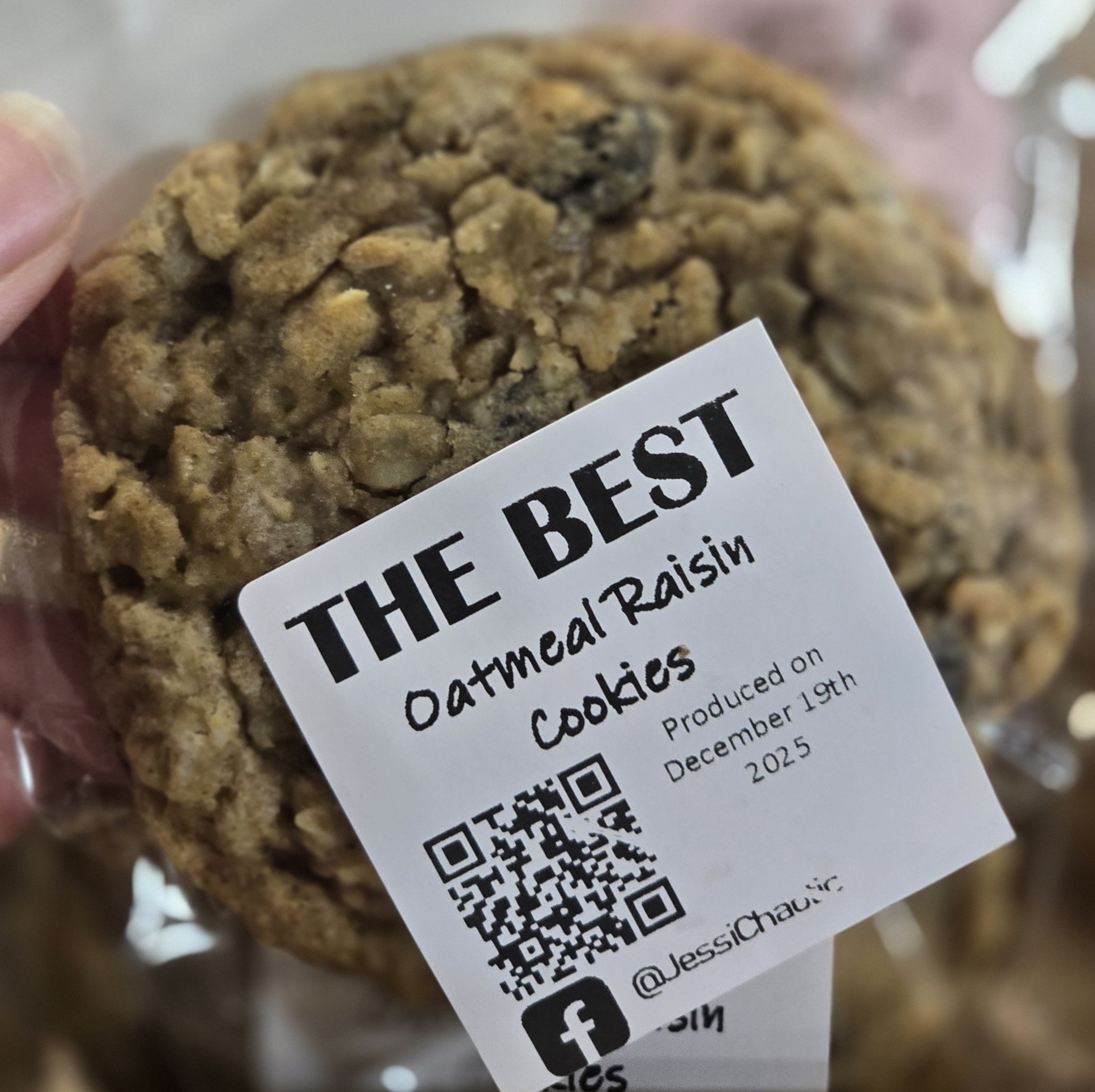 Oatmeal Raisin Cookies