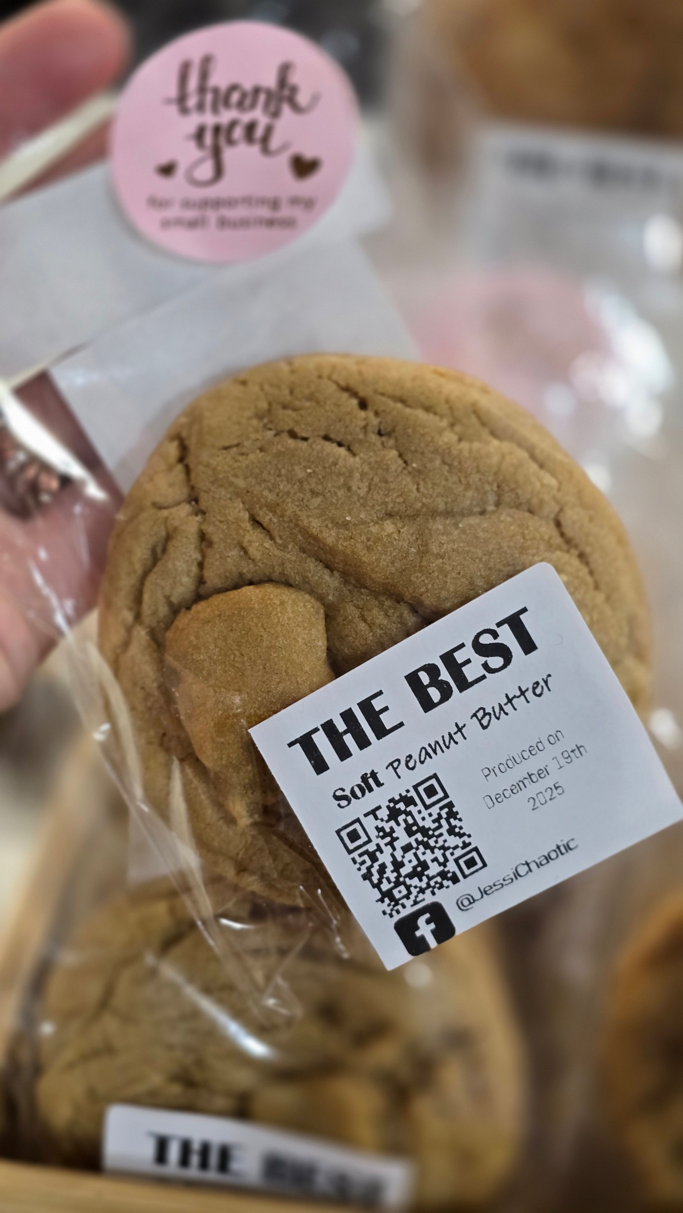 Peanut Butter Cookies ( Chonky Classic )