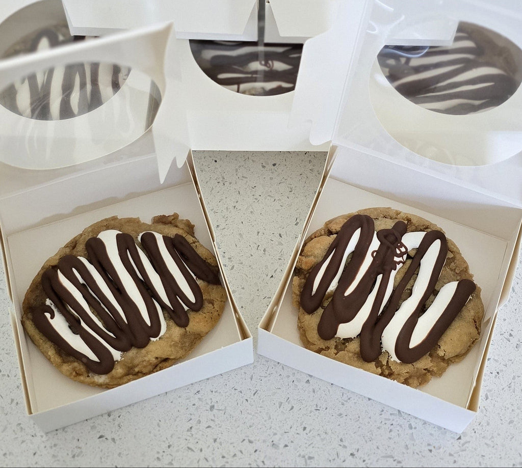 Graham Cracker S'mores Cookies
