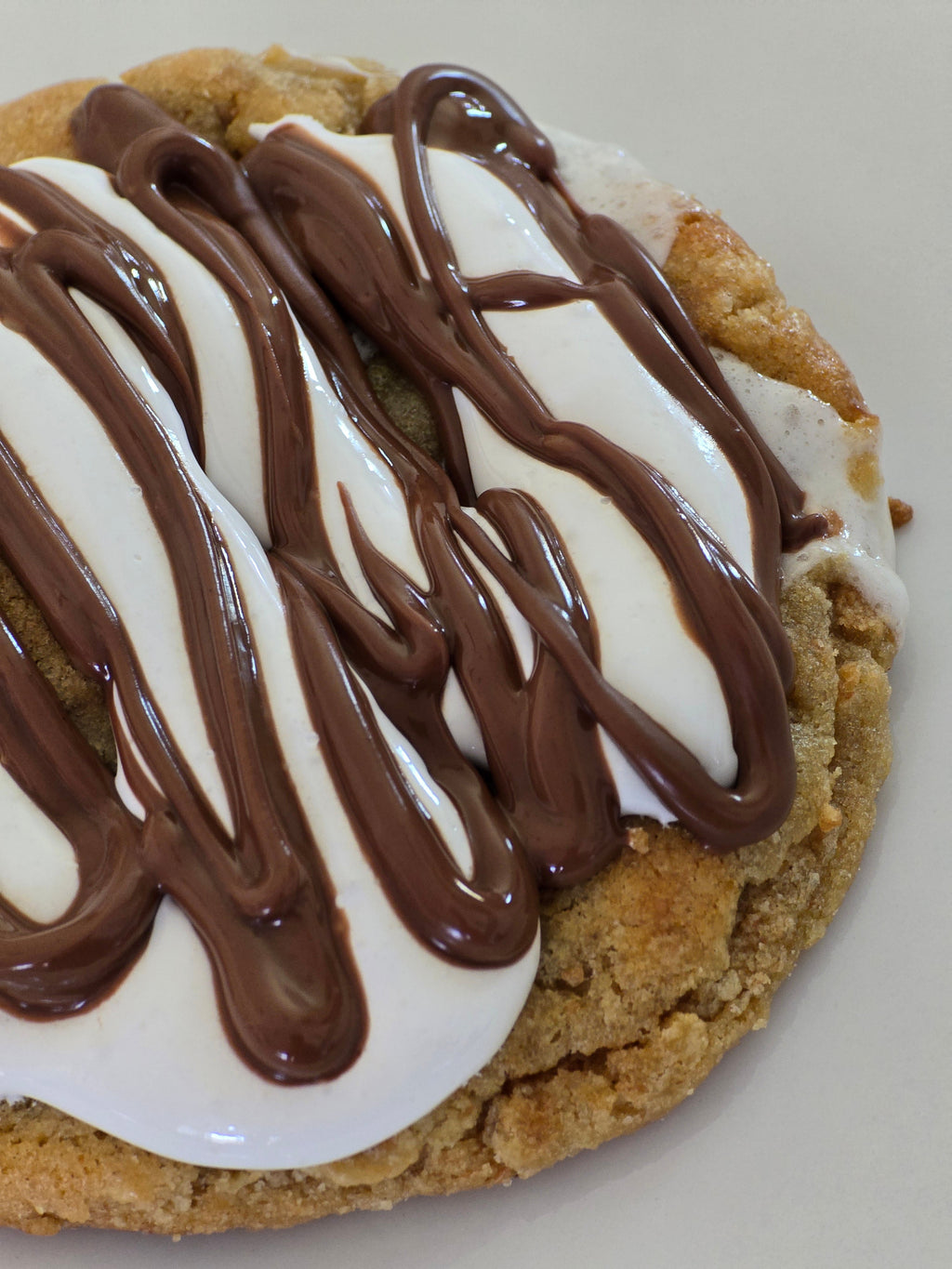 Graham Cracker S'mores Cookies
