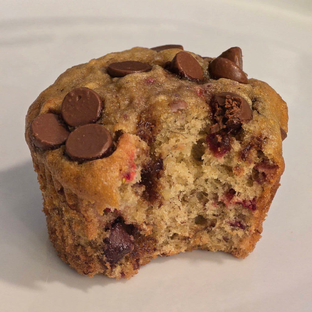 Banana Muffin - Strawberry Chocolate Chip