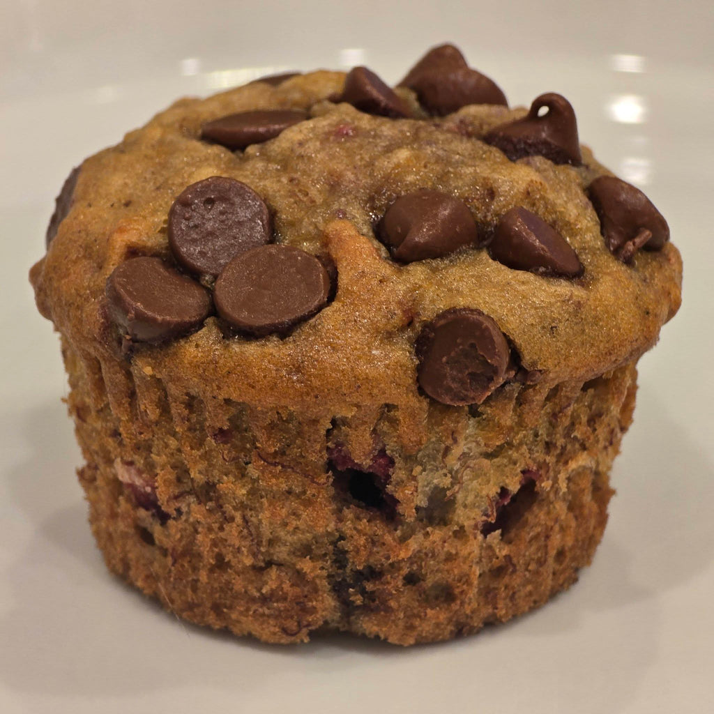 Banana Muffin - Strawberry Chocolate Chip