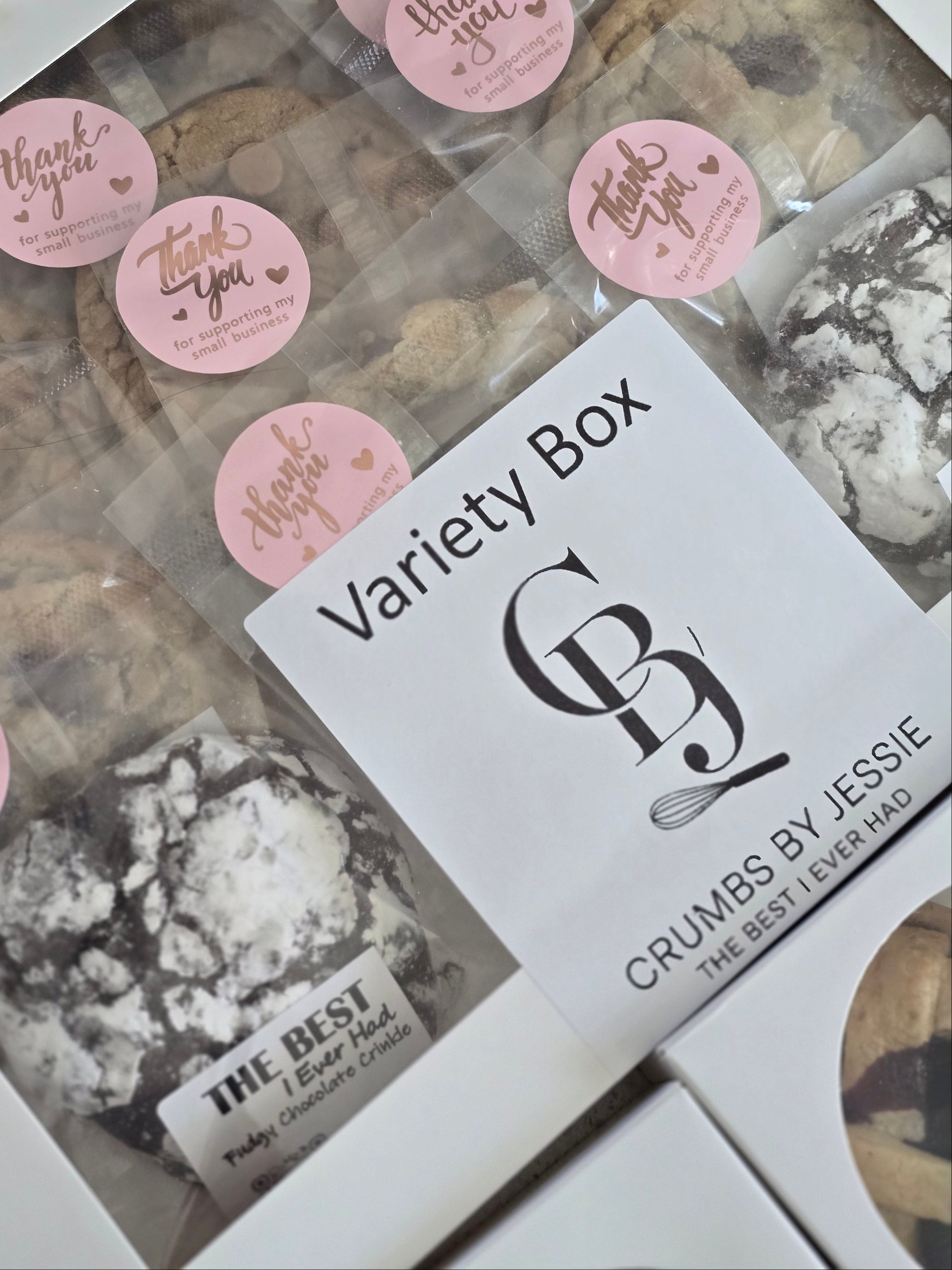 Variety Cookie Box - YOU CHOOSE