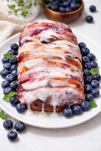 Blueberry Pull Apart Loaf