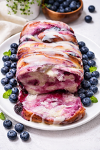 Blueberry Pull Apart Loaf