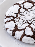 Fudgy Chocolate Crinkle Cookies