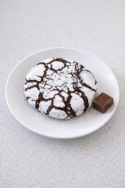 Fudgy Chocolate Crinkle Cookies
