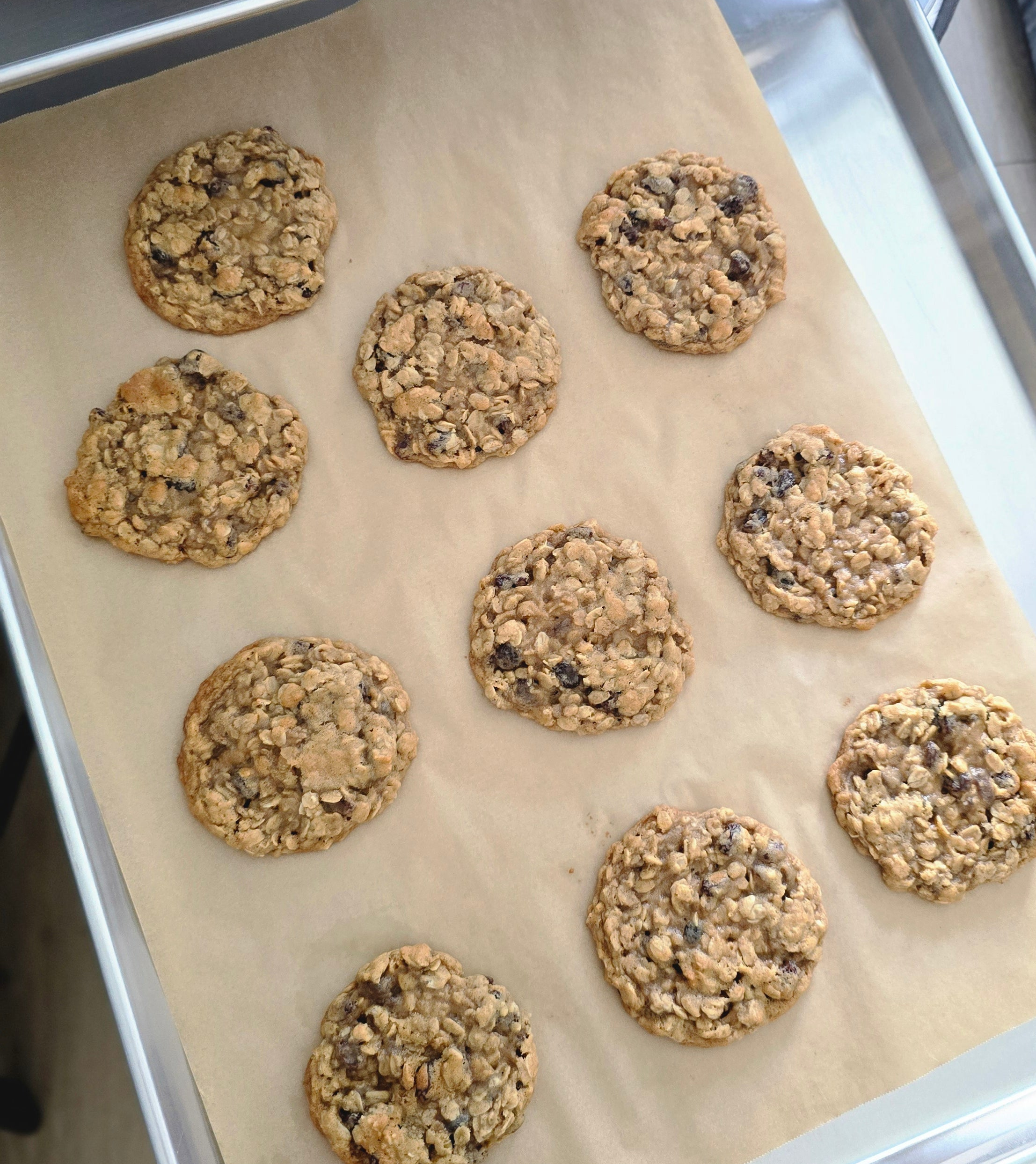 Oatmeal Raisin Cookies